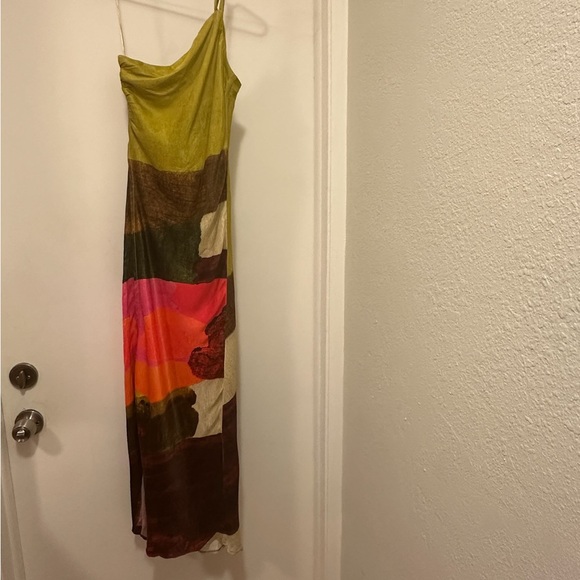 NWT Anthropologie Bl-nk Brushstroke Dress Size XXS - Picture 7 of 8